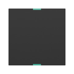 KNX выключатель, черный, одноклавишный Module Electronic M1-B55.B1