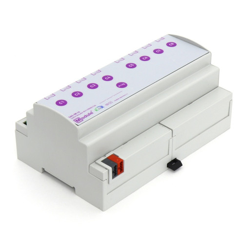 KNX релейный актуатор, 8 каналов 16А, Module Electronic SAS-08.16