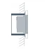 Комнатный контроллер Cala Touch KNX AQS/TH 3.0, датчик CO2/температуры/Влажности Elsner 70822 