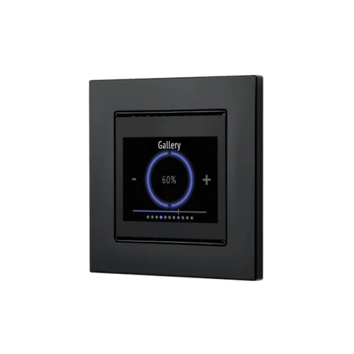 Комнатный контроллер Cala Touch KNX AQS/TH 3.0, датчик CO2/температуры/Влажности Elsner 70822 