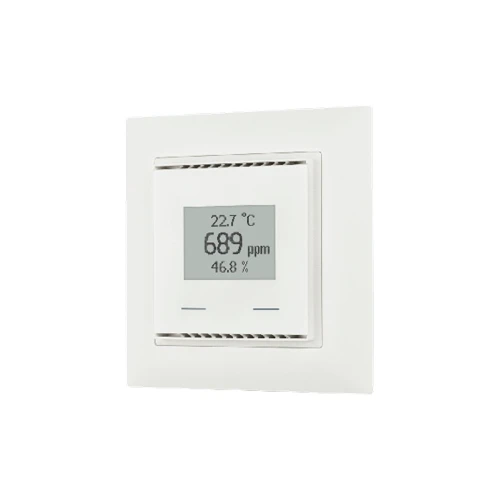 KNX AQS/ Датчик/контроллер TH-UP Touch CH для измерения CO2, температуры, влажности Elsner 70639 