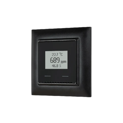 KNX AQS/ Датчик/контроллер TH-UP Touch CH для измерения CO2, температуры, влажности Elsner 70639 