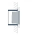 KNX AQS/TH-UP Сенсорный датчик CO2, температуры, влажности с сенсорными кнопками Elsner 70619 