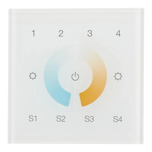 Сенсорная панель DALI-901-11-4G-4SC-MIX-DT8-IN White (BUS/230V) (IARL, IP20 Пластик) INTELLIGENT ARLIGHT 037198 