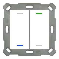 Выключатель кнопочный Lite 55 RGBW MDT BE-TAL5502.01 