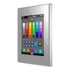 Панель KNX, ёмкостной сенсорный TFT экран 4.1 дюймов, цвет: Серебряный Zennio ZVI-Z41LIT-SP Z41 LITE